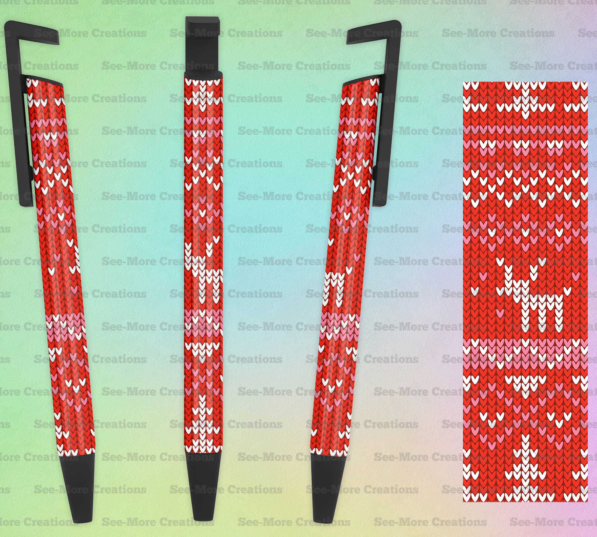 Reindeer Ugly Sweater #17 Christmas Pen