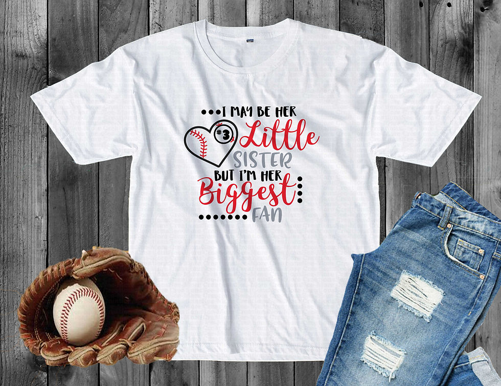Μικρογραφία: I May Be Her Litte Sister But I'm Her Biggest Fan #1 Women's Add Number Shirt