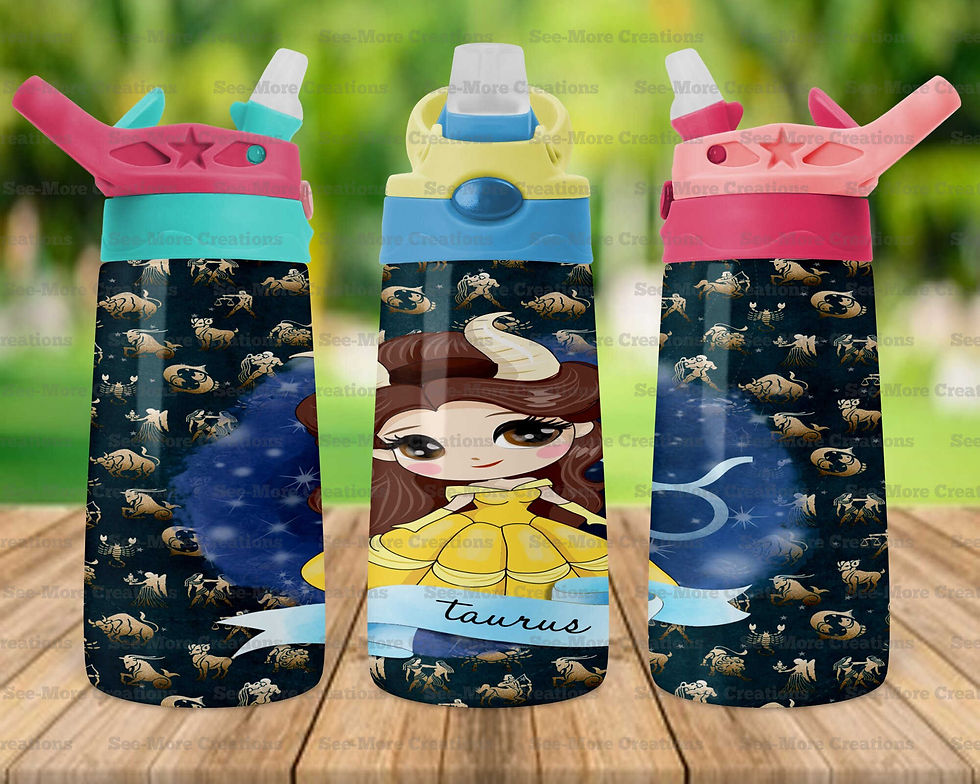 Thumbnail: Taurus Belle #4 Skinny, Sippy & Kids Tumblers