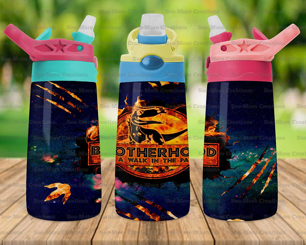Thumbnail: Brotherhood Is A Walk In The Park #1 Skinny, Sippy & Kids Tumblers