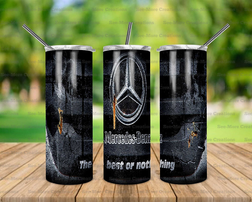 Mercedes-Benz #2 Skinny Tumbler