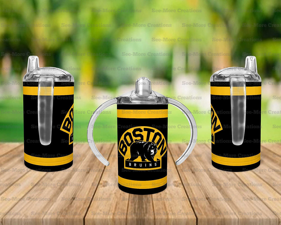 Thumbnail: Boston Bruins #1 Skinny, Sippy & Kids Tumblers