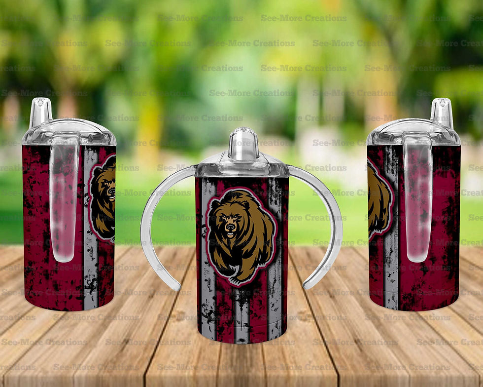 Thumbnail: Montana Grizzlies #1 Skinny, Sippy & Kids Tumblers