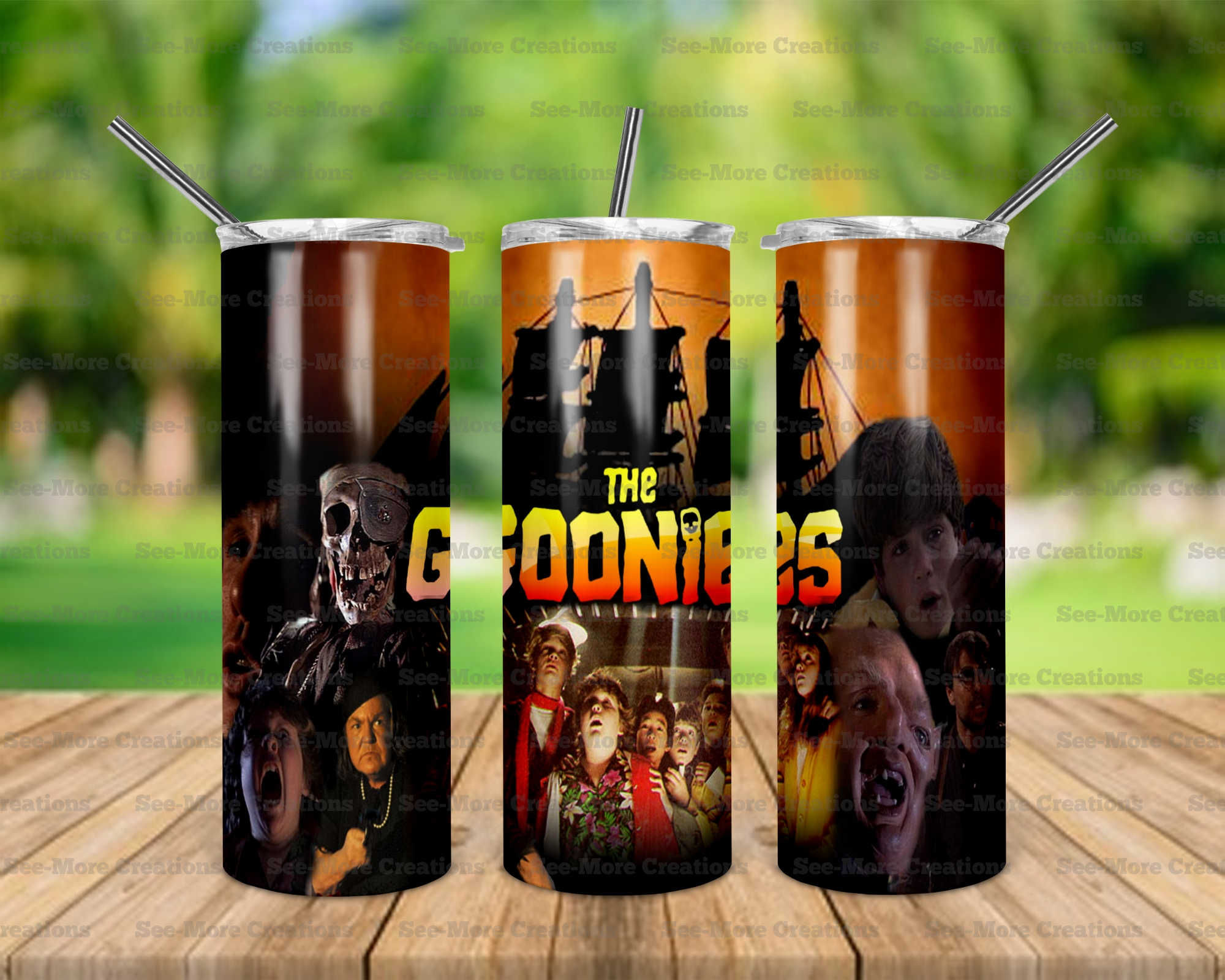 80's #37 Goonies Skinny Tumblers