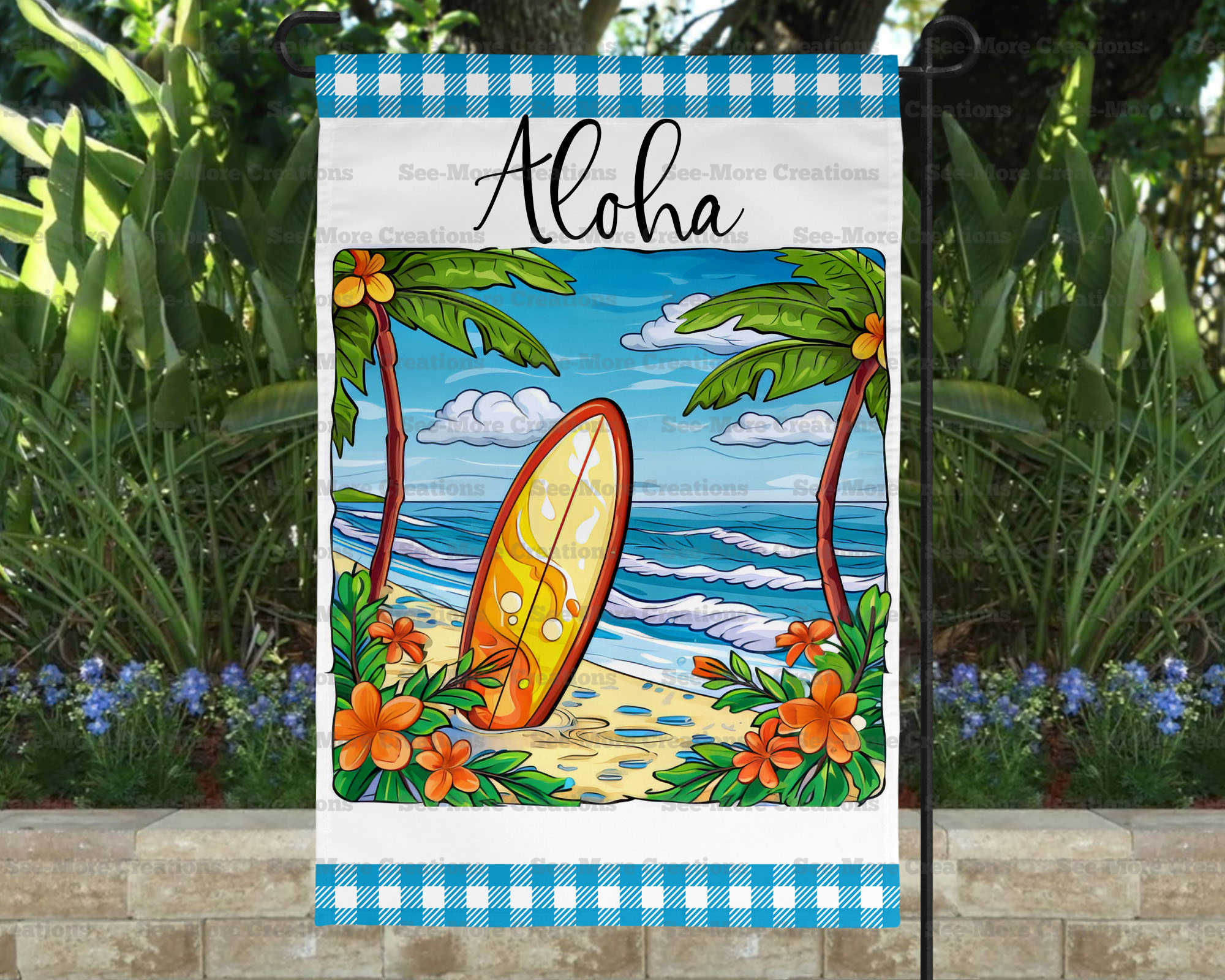 Aloha #1 Garden Flag