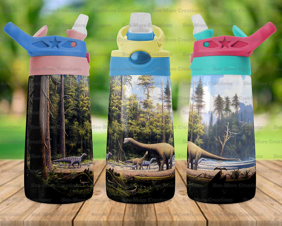 Thumbnail: Dinosaurs #6 Skinny, Sippy & Kids Tumblers