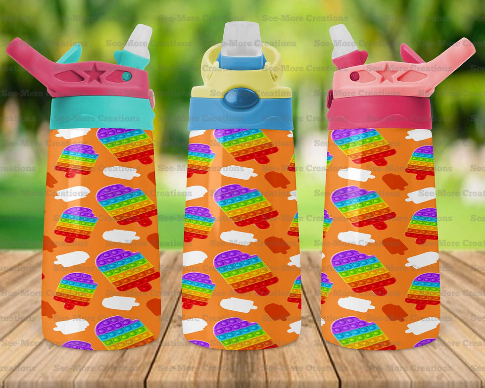 Thumbnail: Pop It! #21 Ice Creams Skinny & Kids Tumblers