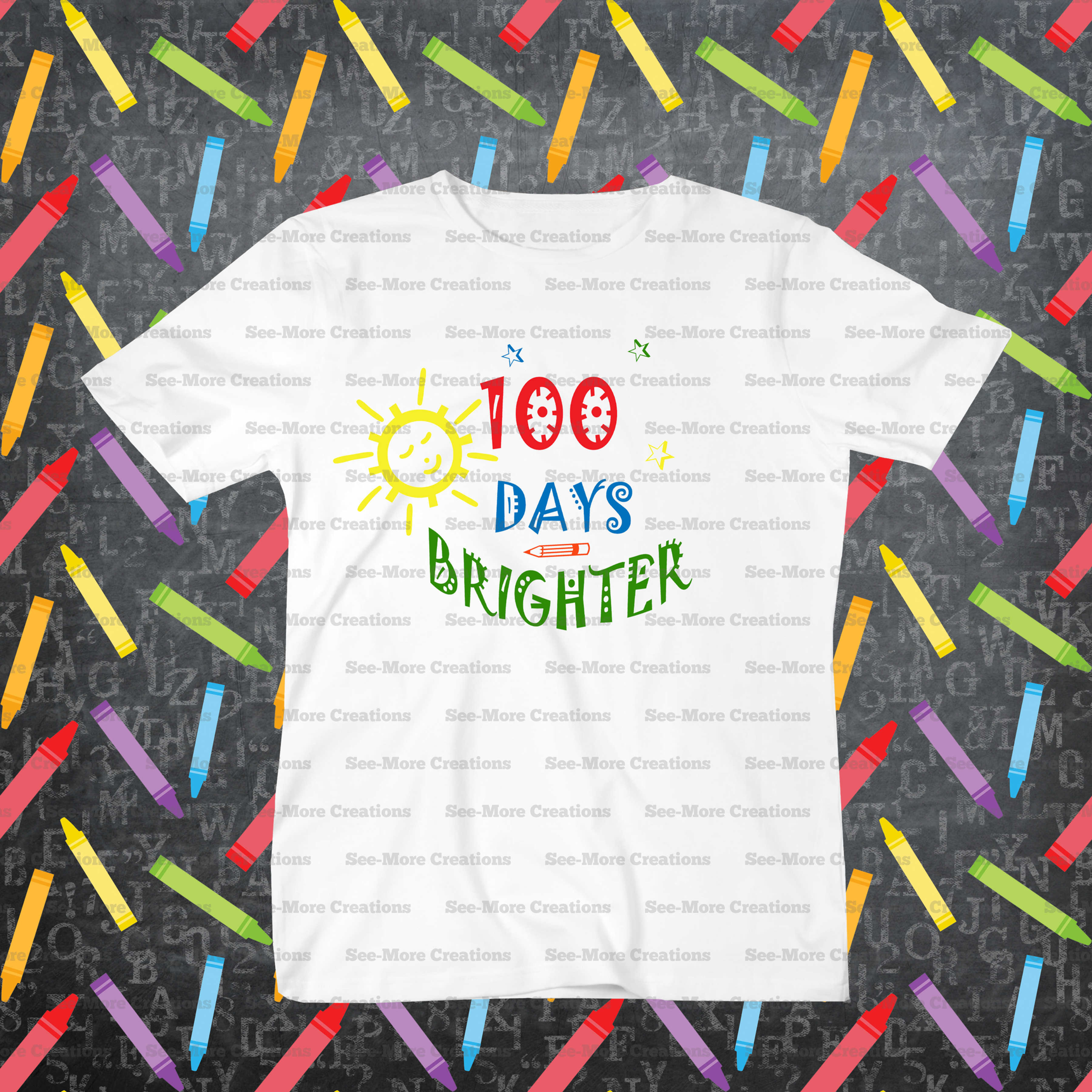 100 Days Brighter #5 Sun Shirt