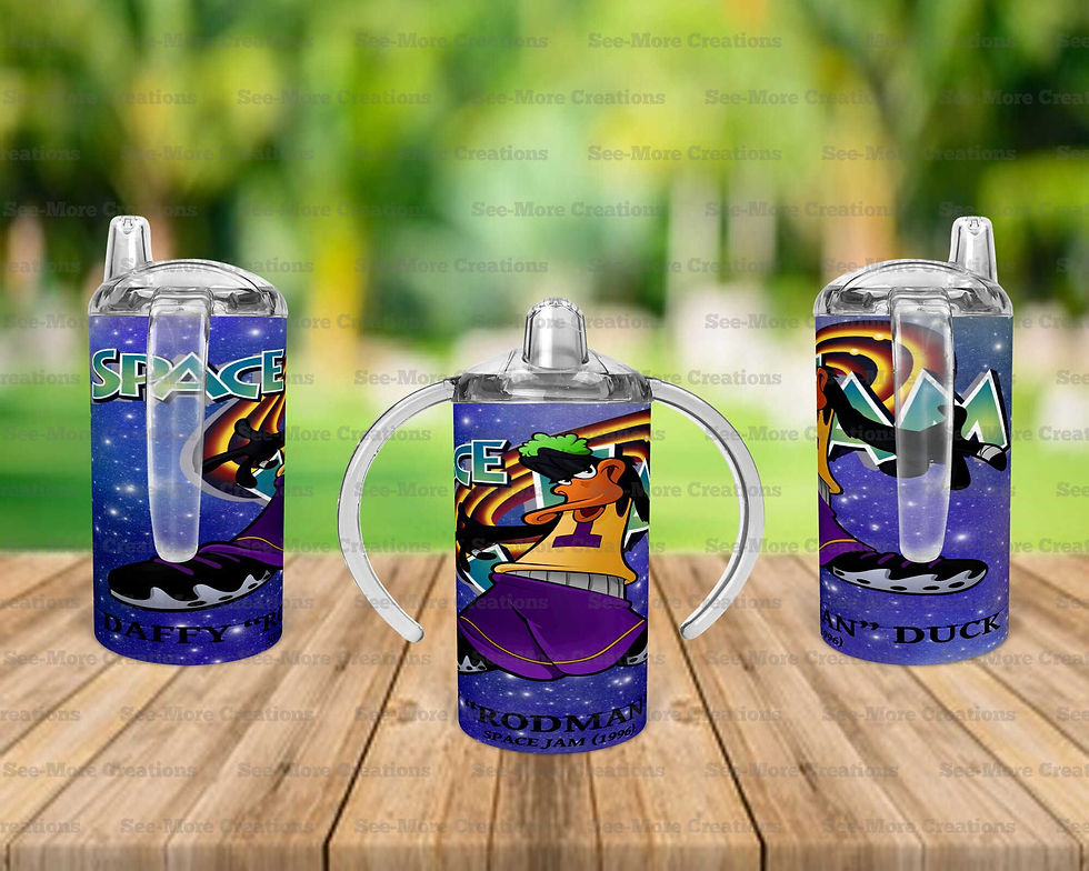 Thumbnail: Daffy Duck #38 Space Jam Skinny, Sippy & Kids Tumblers