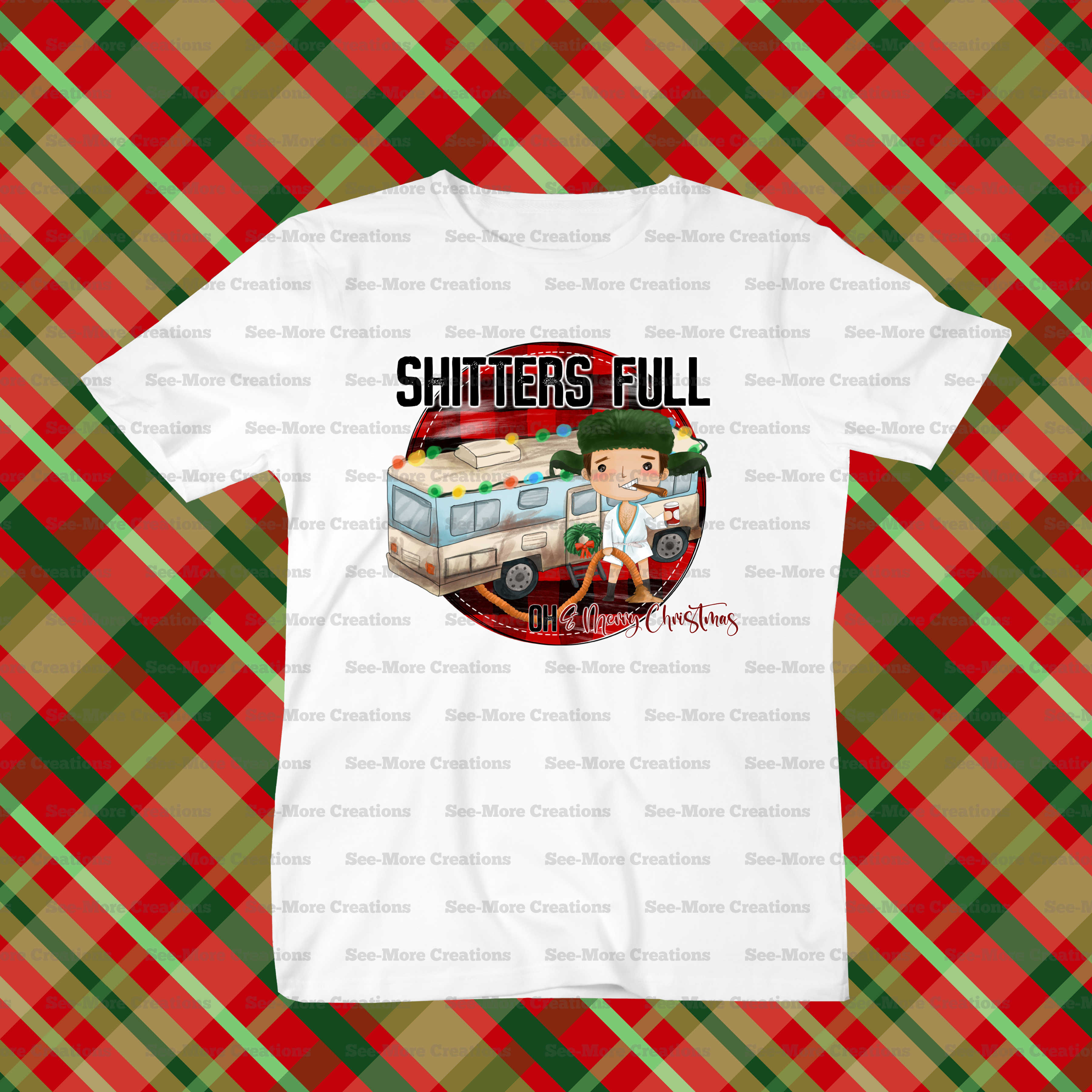 Sh*tters Full Oh Merry Christmas Shirt