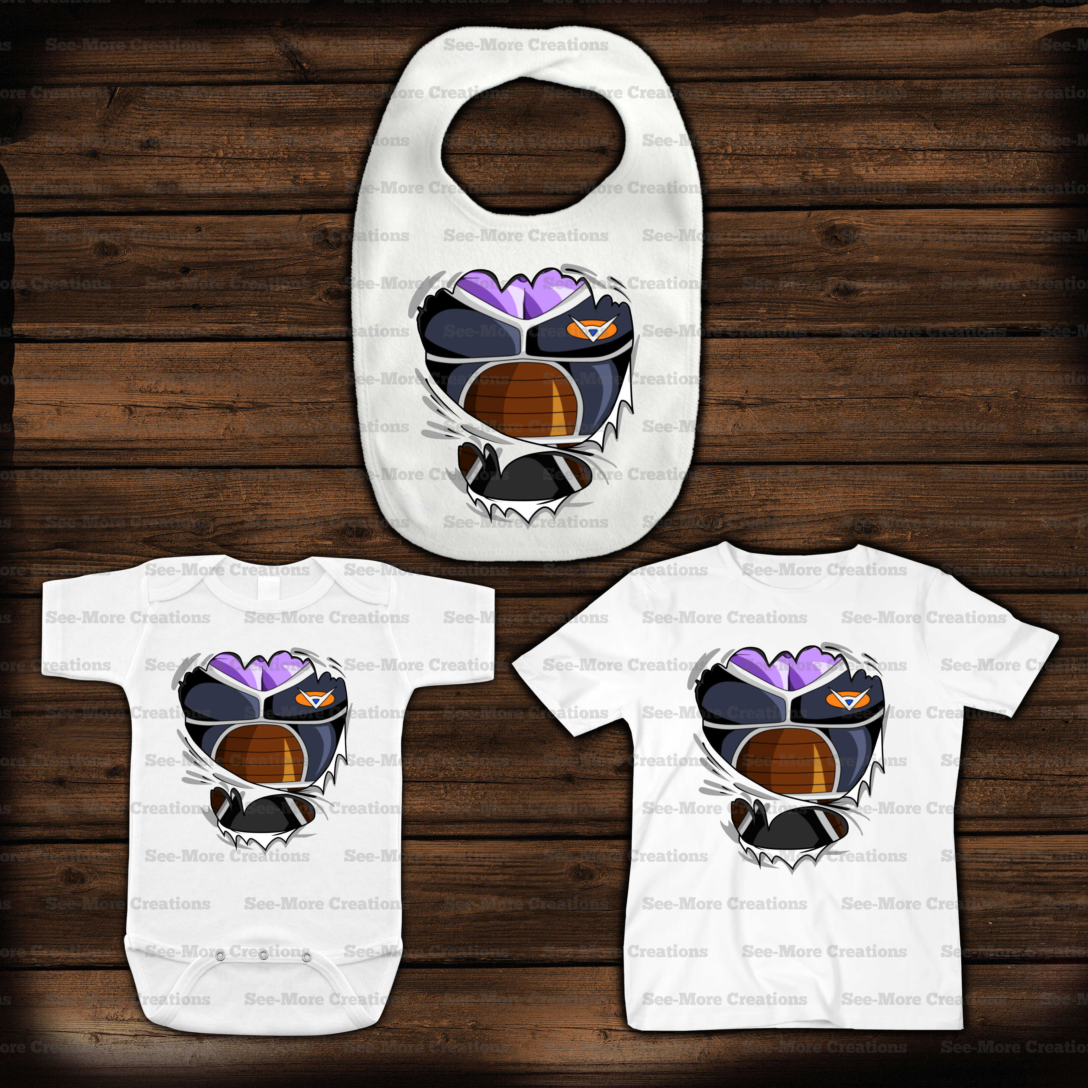 Superhero #12 Ripped Bib, Jumper & Shirt