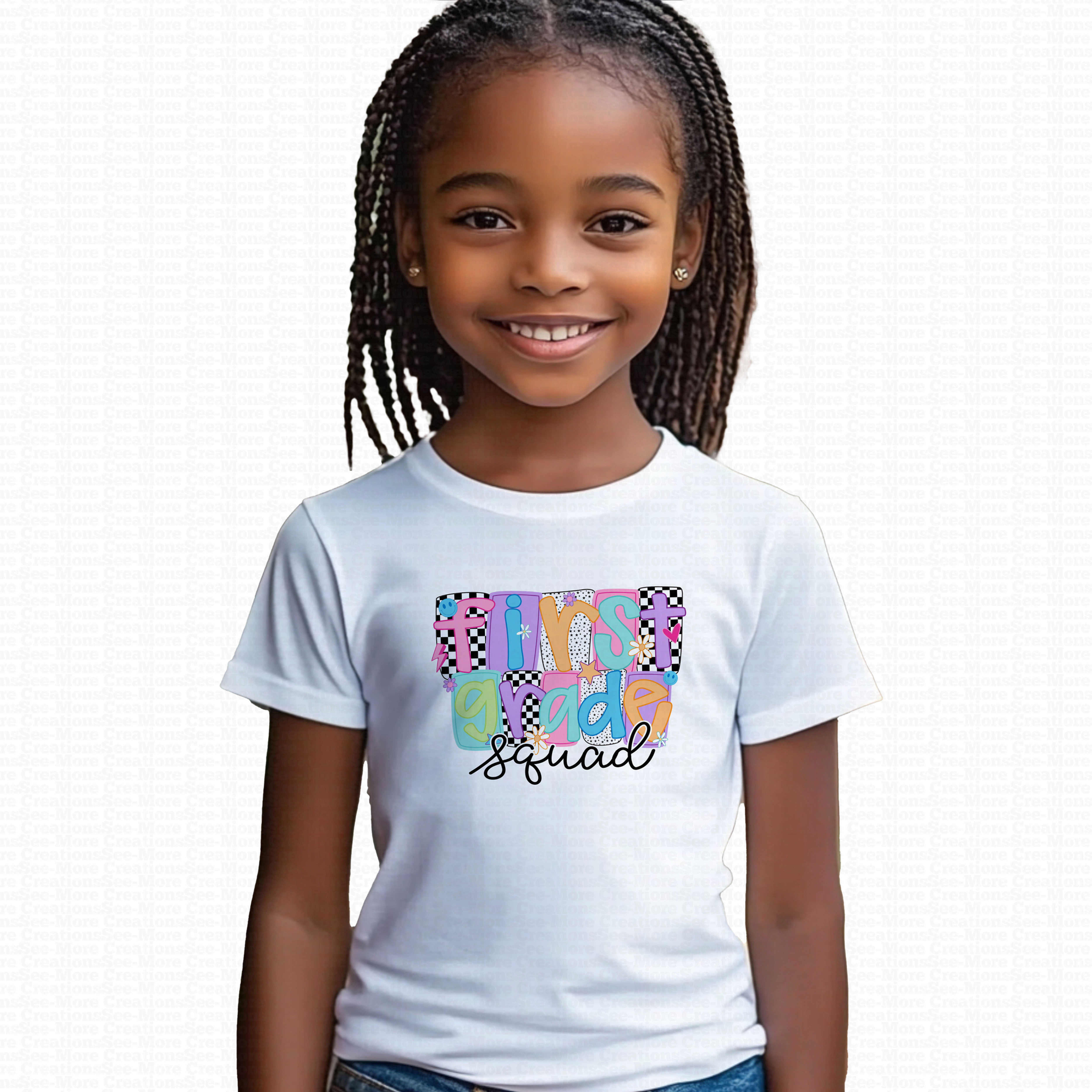 First Grade Squad #2 Girls School Shirt