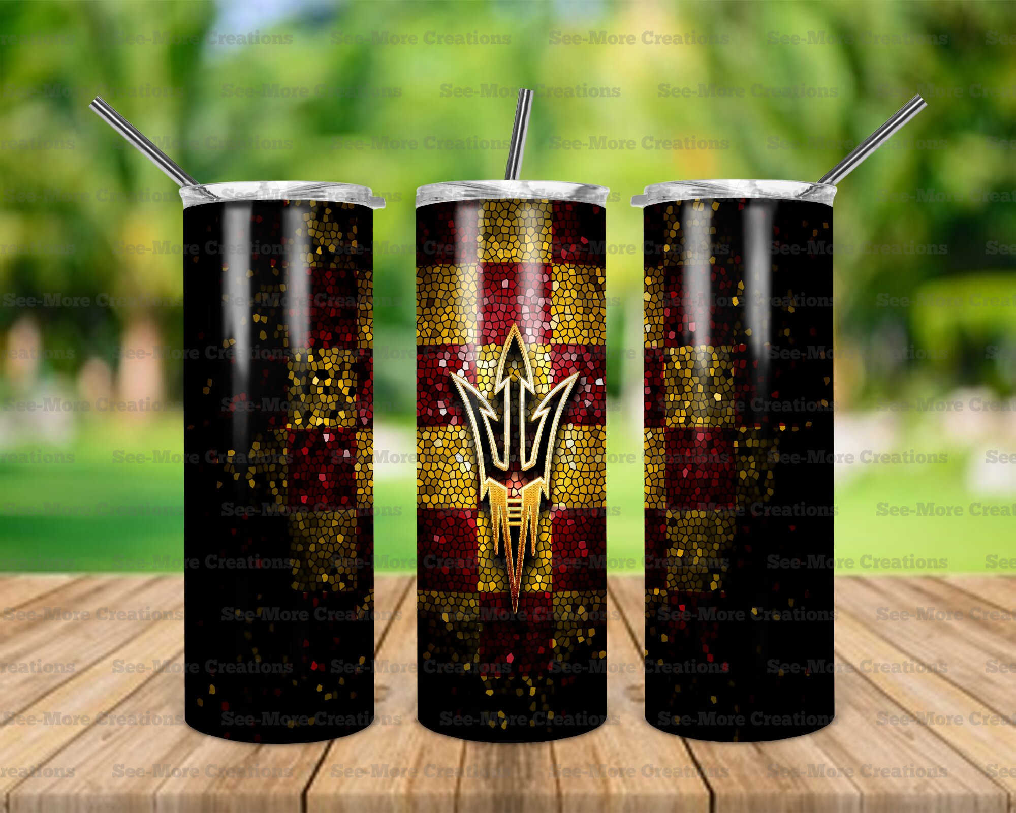 Arizona State Sun Devils #4 Skinny, Sippy & Kids Tumblers