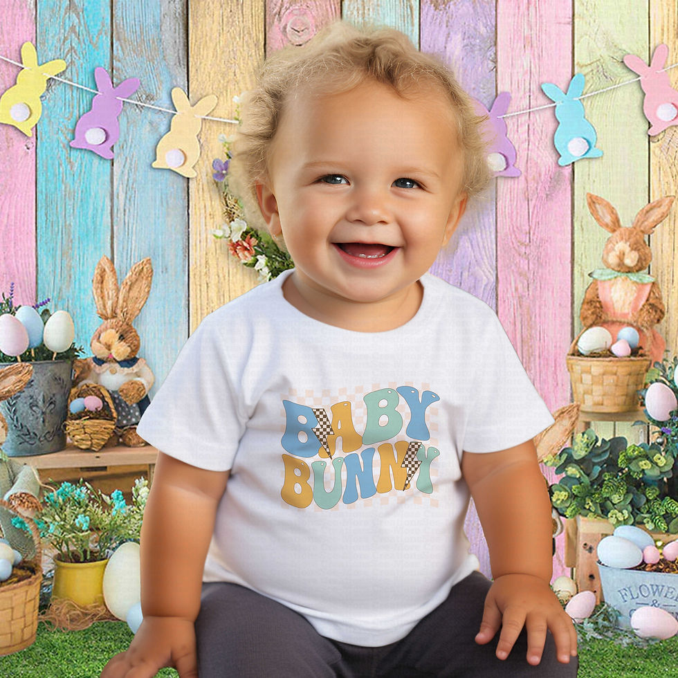 Thumbnail: Baby Bunny #8 Boys Easter Toddler Shirt