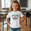 Thumbnail: Fourth Grade Is My Thing #1 Girls Glitter Print School Shirt