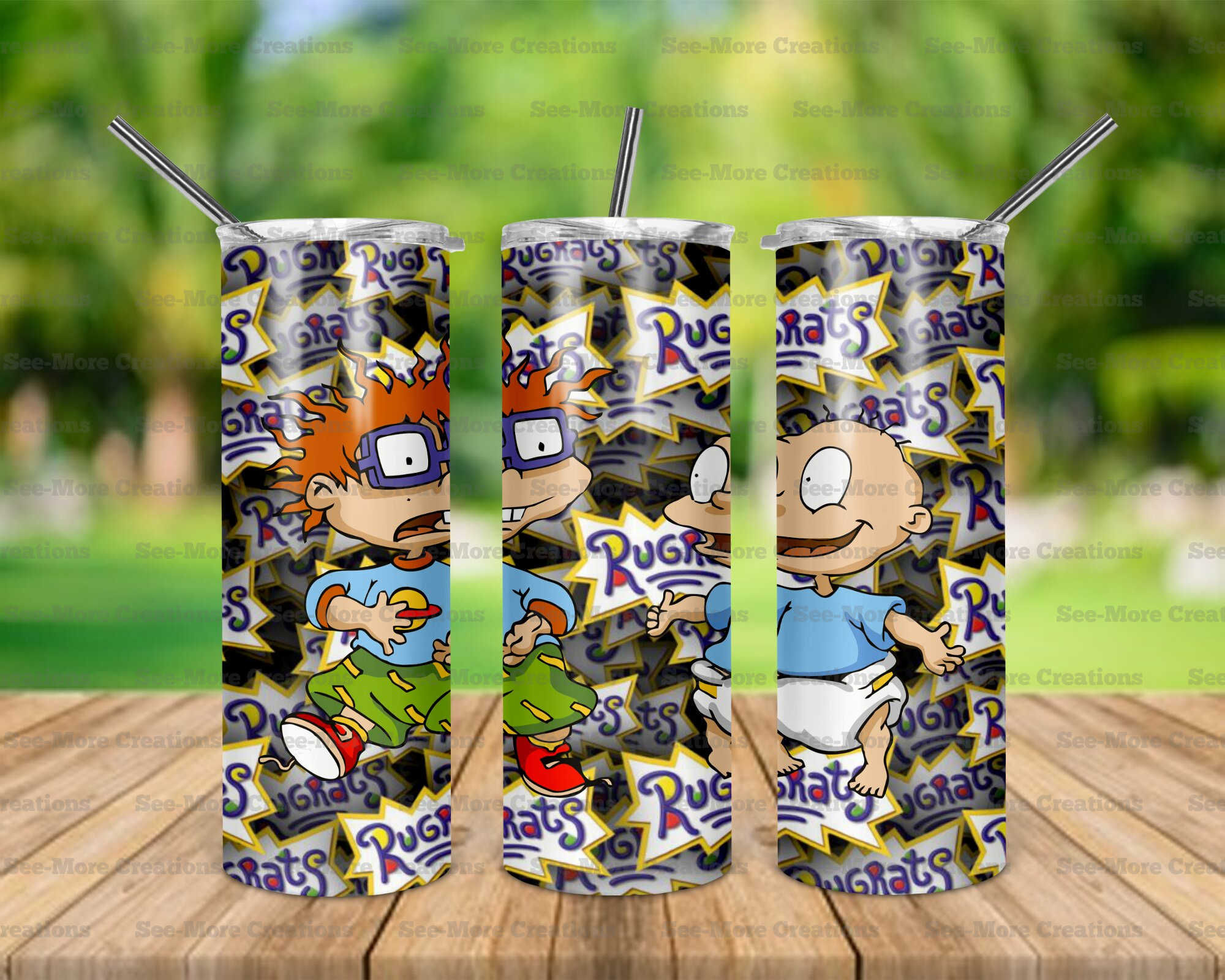 Tommy & Chucky #7 Rugrats Skinny, Sippy & Kids Tumblers