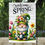 Thumbnail: Welcome Spring #9 Garden Gnome Garden Flag