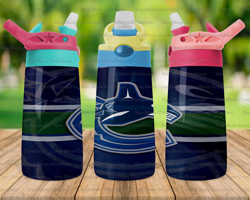 Thumbnail: Vancouver Canucks #1 Skinny, Sippy & Kids Tumblers