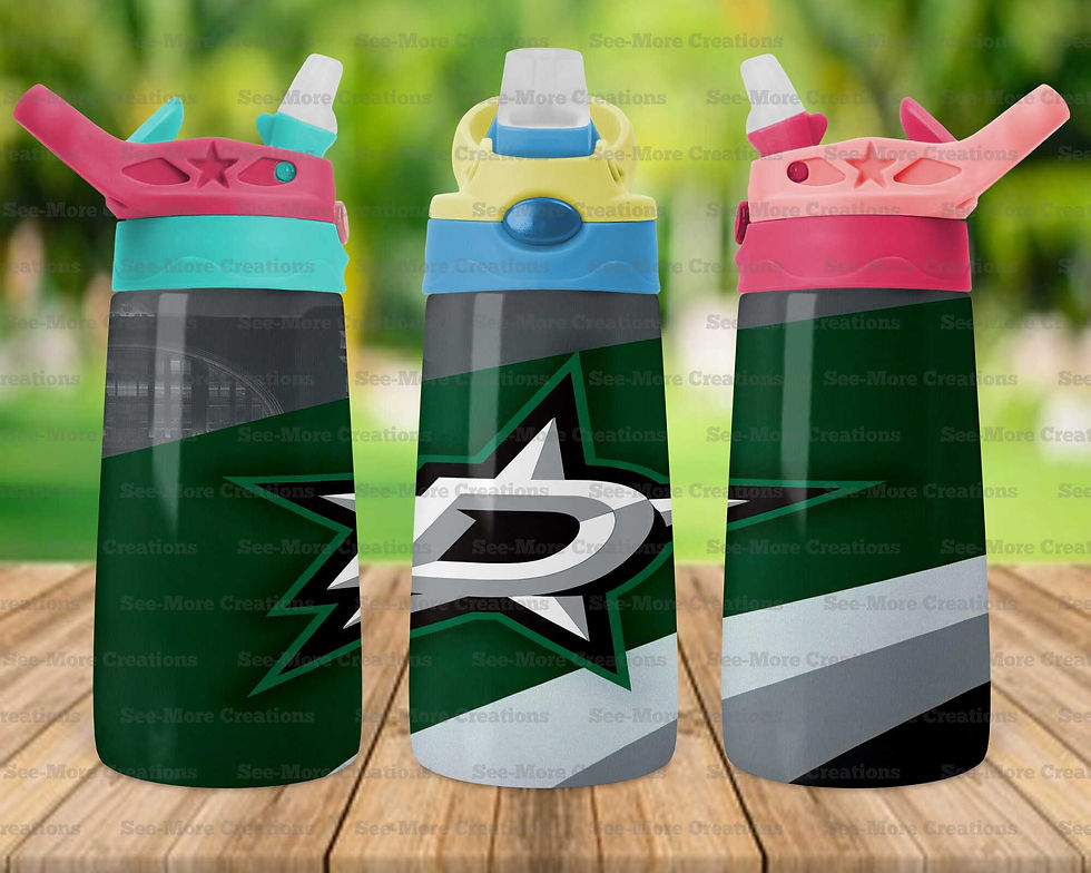Thumbnail: Dallas Star #1 Skinny, Sippy & Kids Tumblers