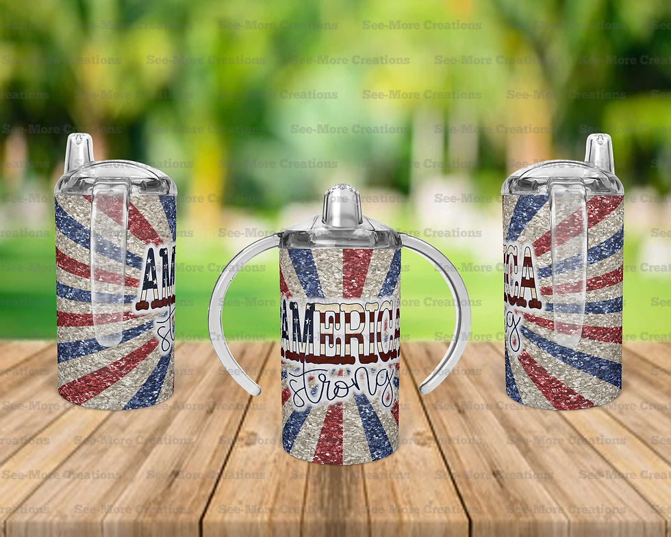 Miniatura: America Strong #2 Skinny, Sippy & Kids Tumblers