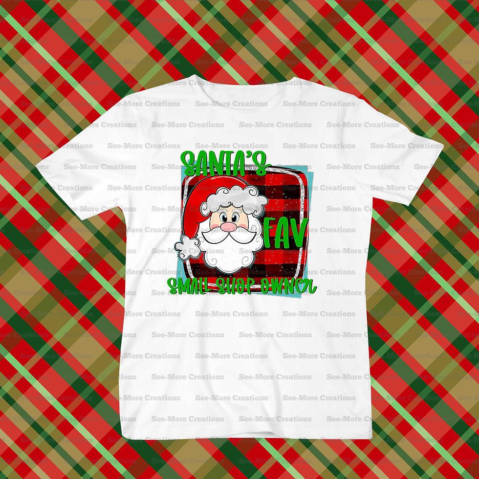Santa's Fav Small Business Owner Christmas Shirt