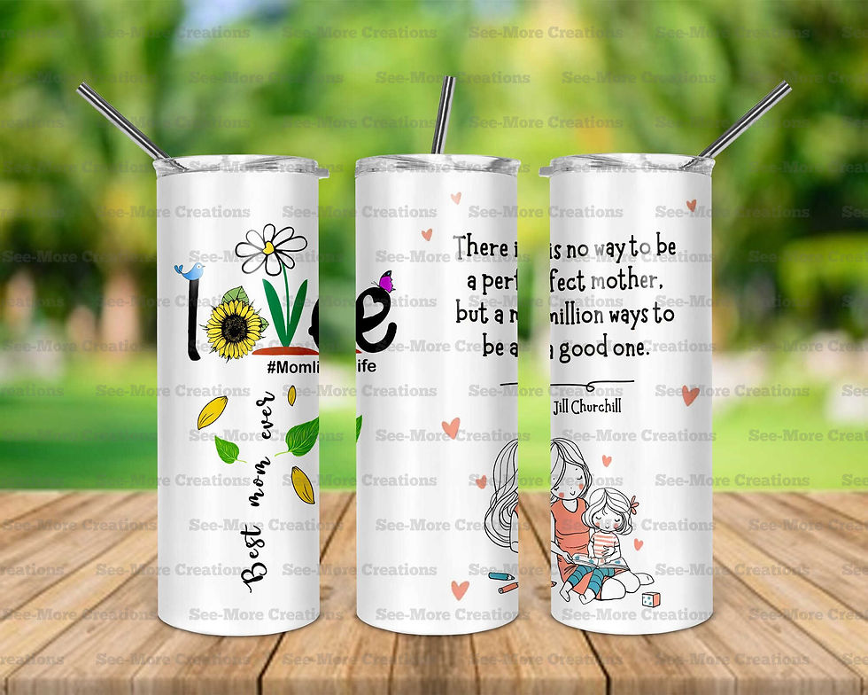 There Is No Way To Be A Perfect Mom But A Million Ways To Be A #1 Skinny Tumbler