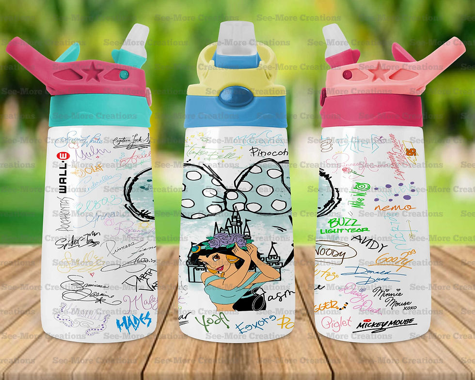 Thumbnail: Jasmine Autographs #1 Skinny, Sippy & Kids Tumblers