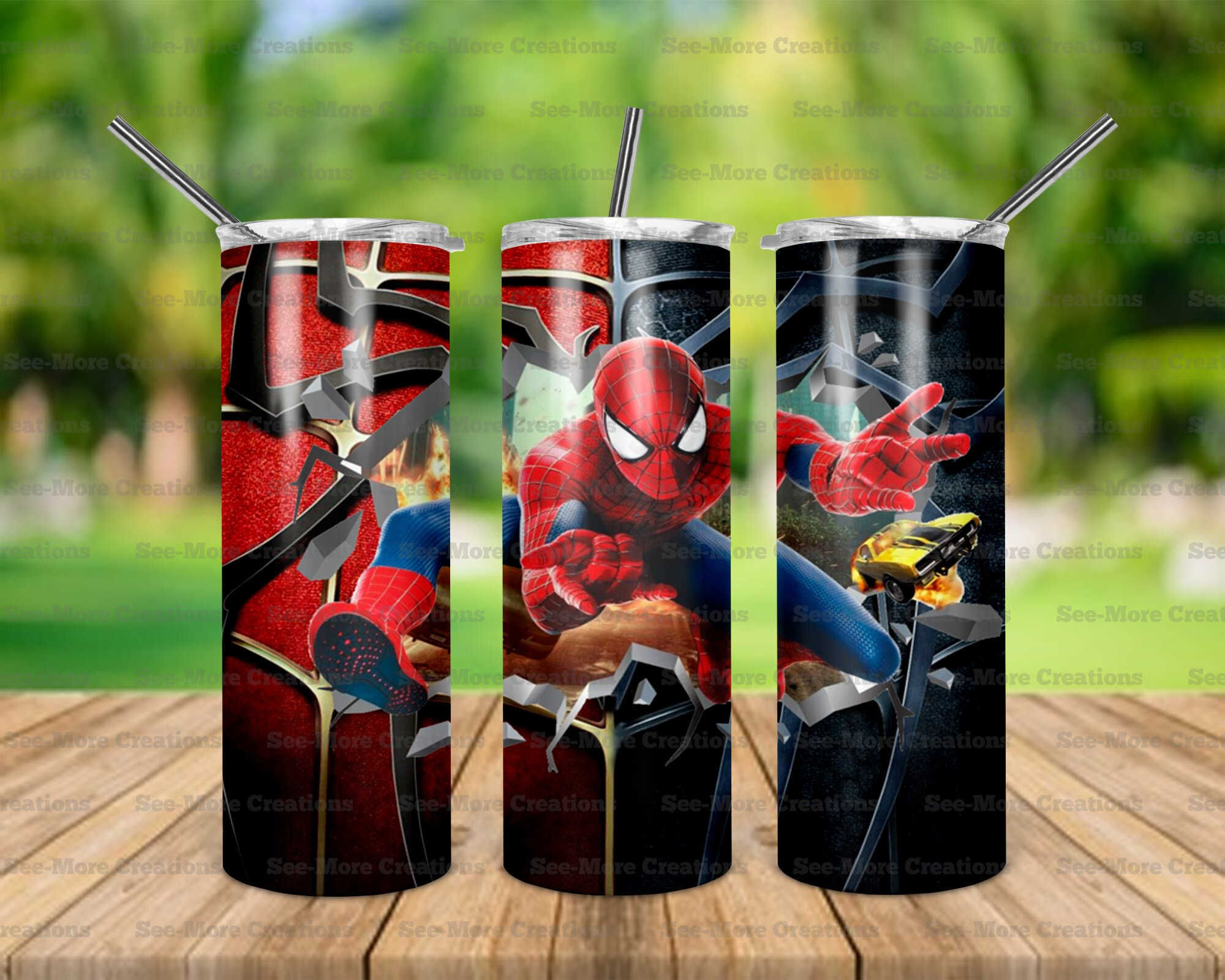 Spiderman #10 Skinny, Sippy & Kids Tumblers