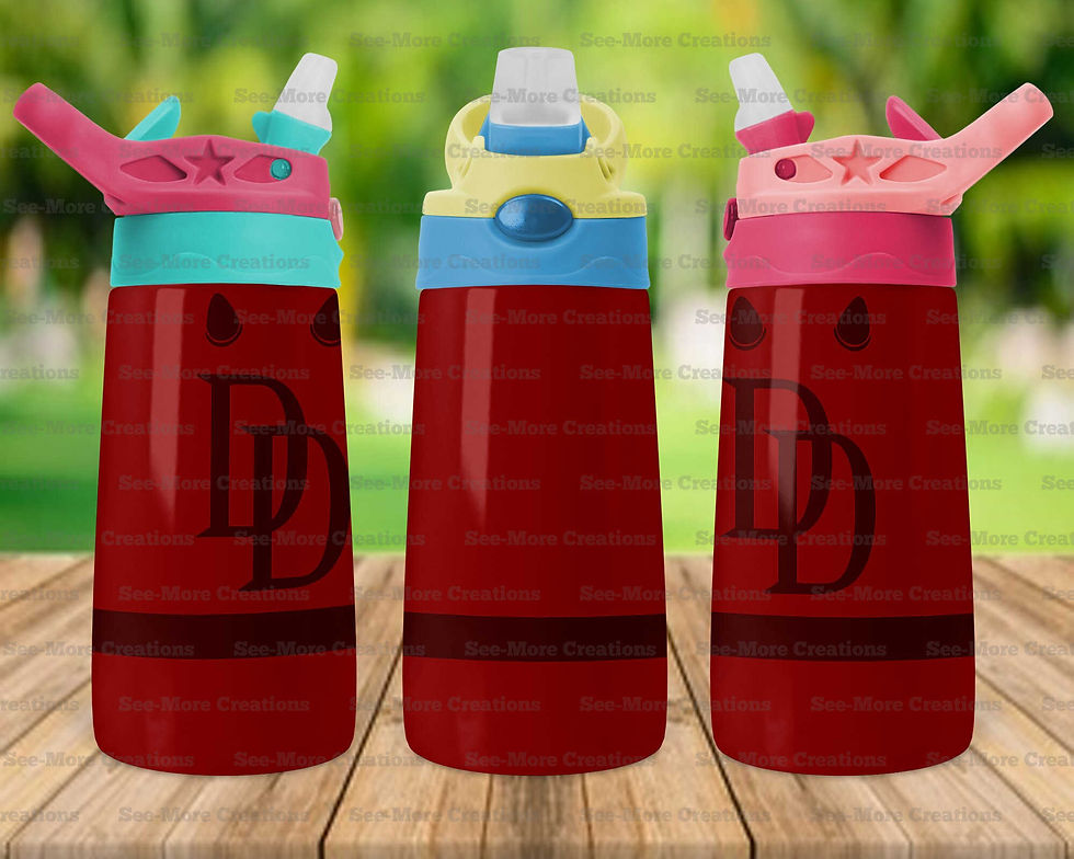 Miniatura: Dare Devil #1 Skinny, Sippy & Kids Tumblers