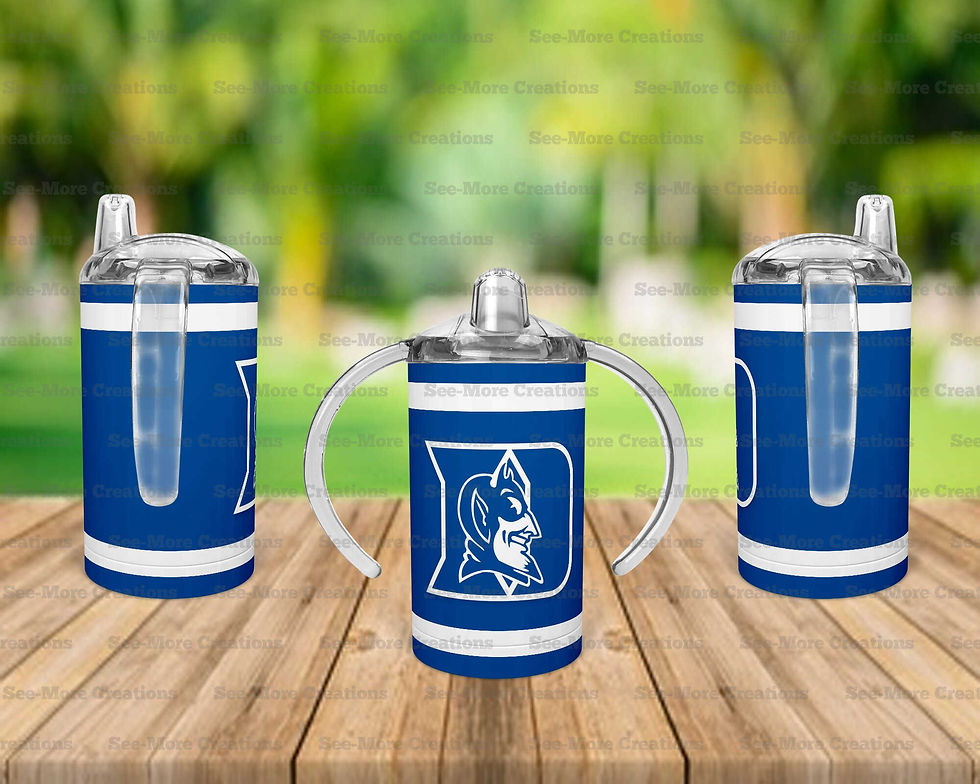 Thumbnail: Duke Blue Devils #1 Skinny, Sippy & Kids Tumblers