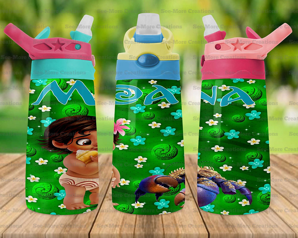 Μικρογραφία: Baby Moana #11 Skinny, Sippy & Kids Tumblers