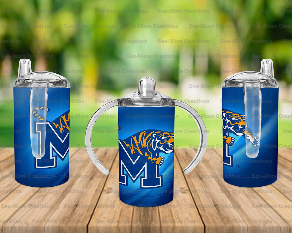 Miniatura: Memphis Tigers #2 Skinny, Sippy & Kids Tumblers