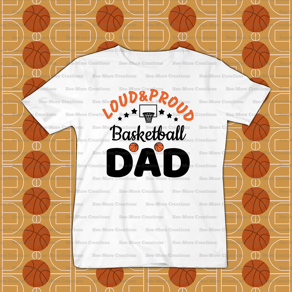 Loud & Proud Basketball Dad #2 Shirt