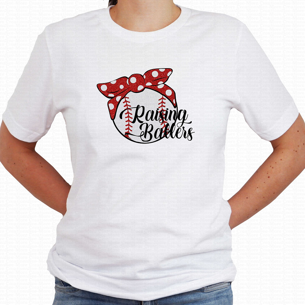 Raising Ballers #1 Women's Baseball Shirt