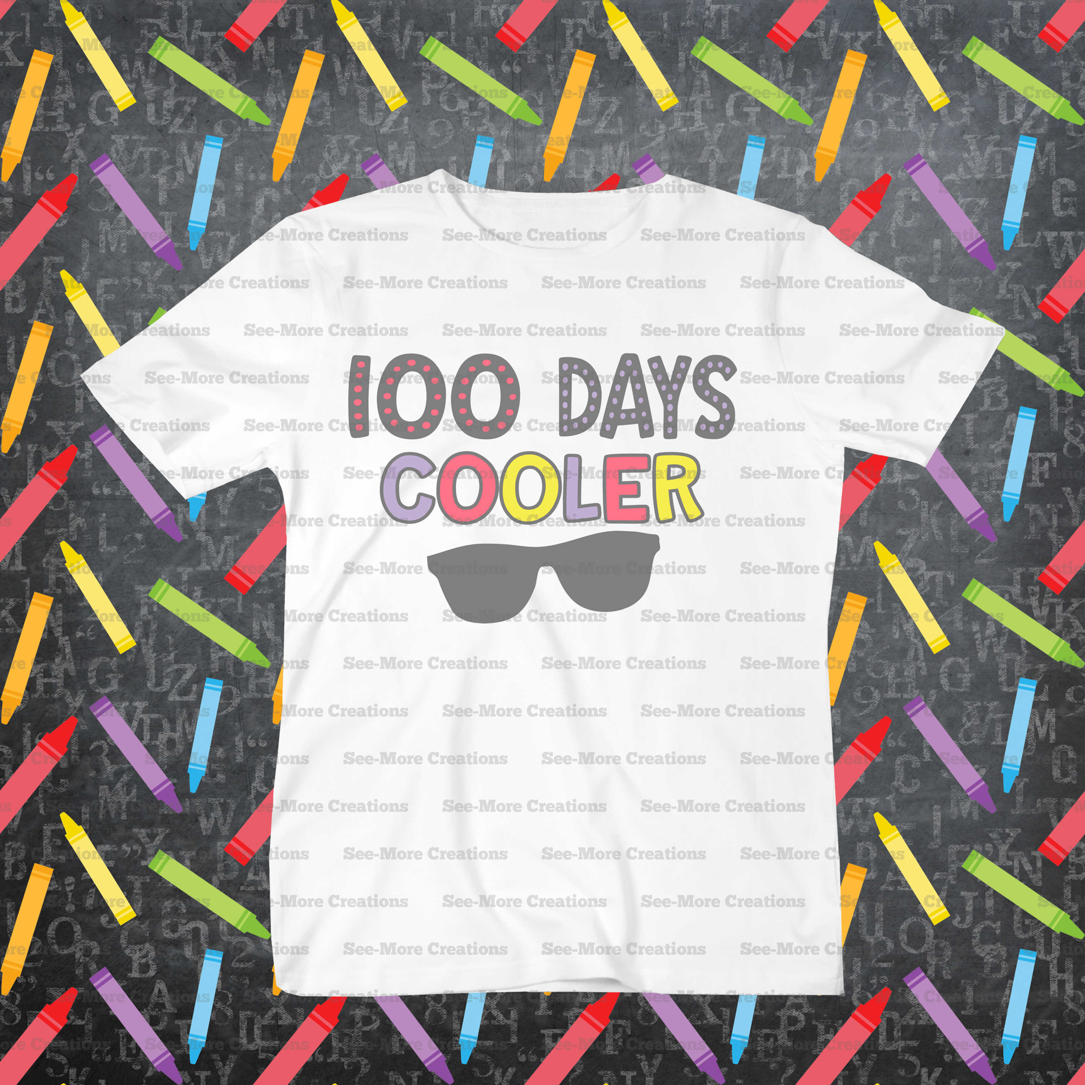 100 Days Cooler #3 Sunglasses Shirt