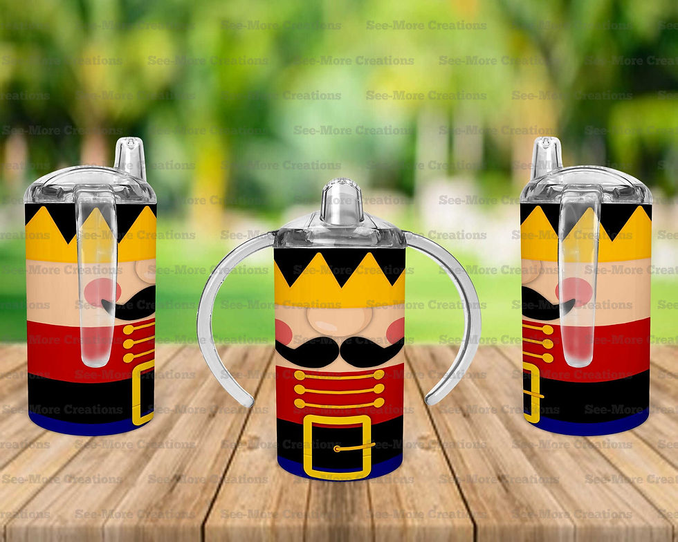 섬네일: Nutcracker #4 Skinny, Sippy, Kids Tumblers