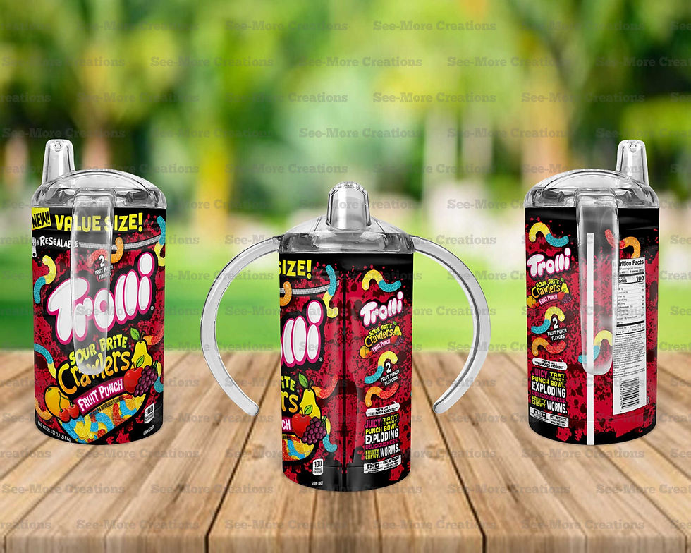 Thumbnail: Trolli Crawlers #1 Red Skinny, Sippy & Kids Tumblers