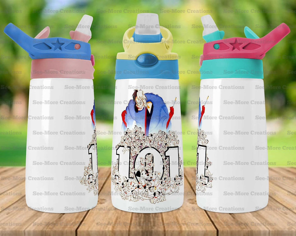 Thumbnail: 101 Dalmatians #3 Skinny, Sippy & Kids Tumblers