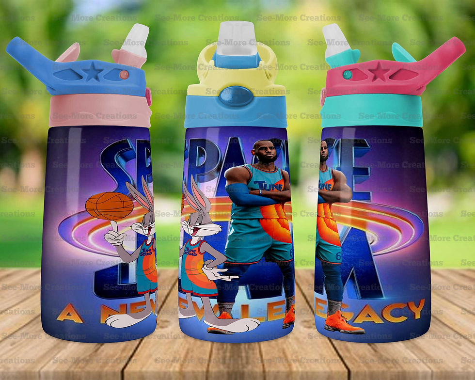 Miniatura: LaBron James & Bugs Bunny #16 Space Jam Skinny, Sippy & Kids Tumblers