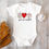 Thumbnail: Peace Love Baseball #2 Boys Or Girls Baseball Bodysuit