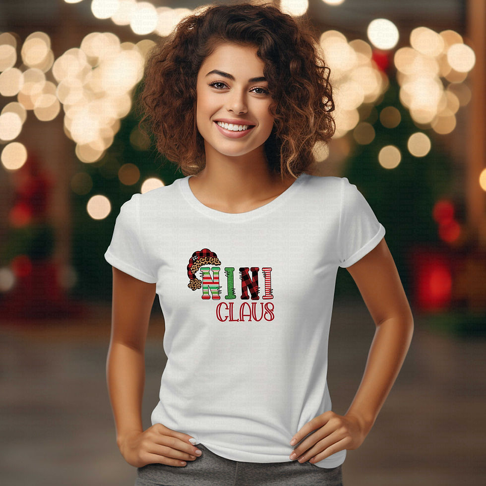 Μικρογραφία: Nini Claus #2 Women's Christmas Shirt