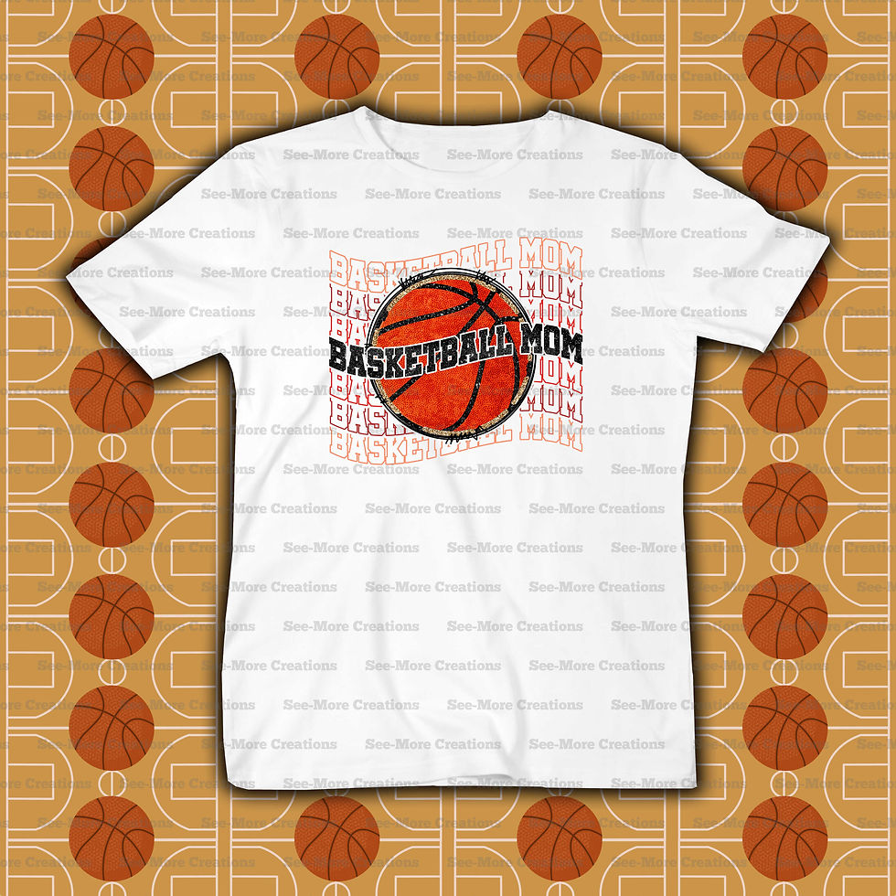 Basketball Mom #39 Adult Shirt