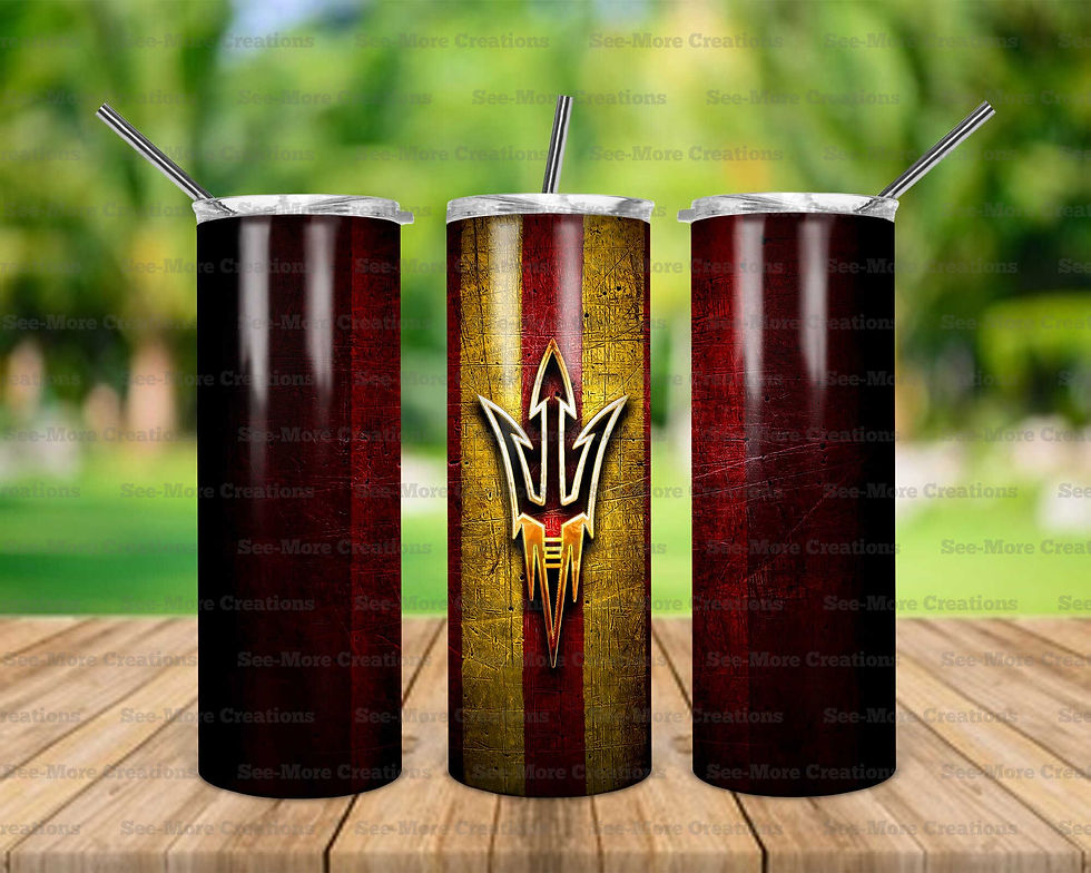 Arizona State Sun Devils #5 Skinny, Sippy & Kids Tumblers