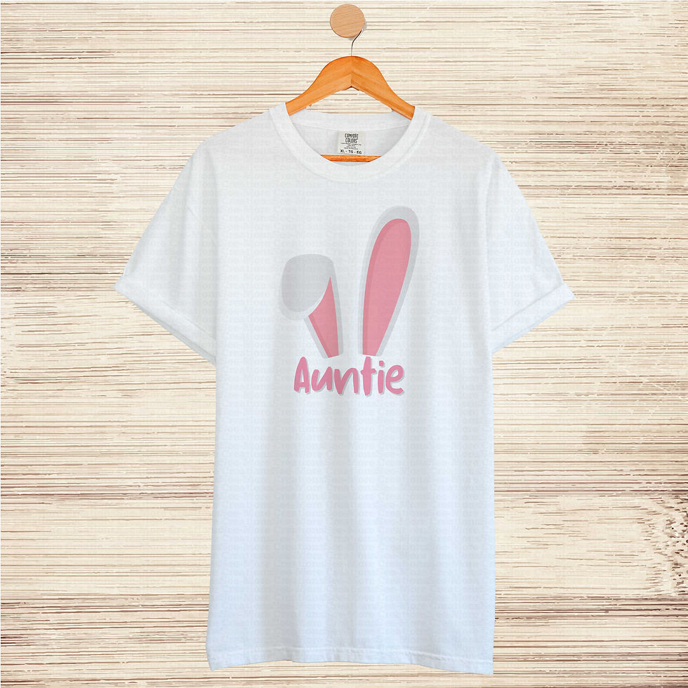 Miniatura: Auntie #1 Women's Easter Shirt