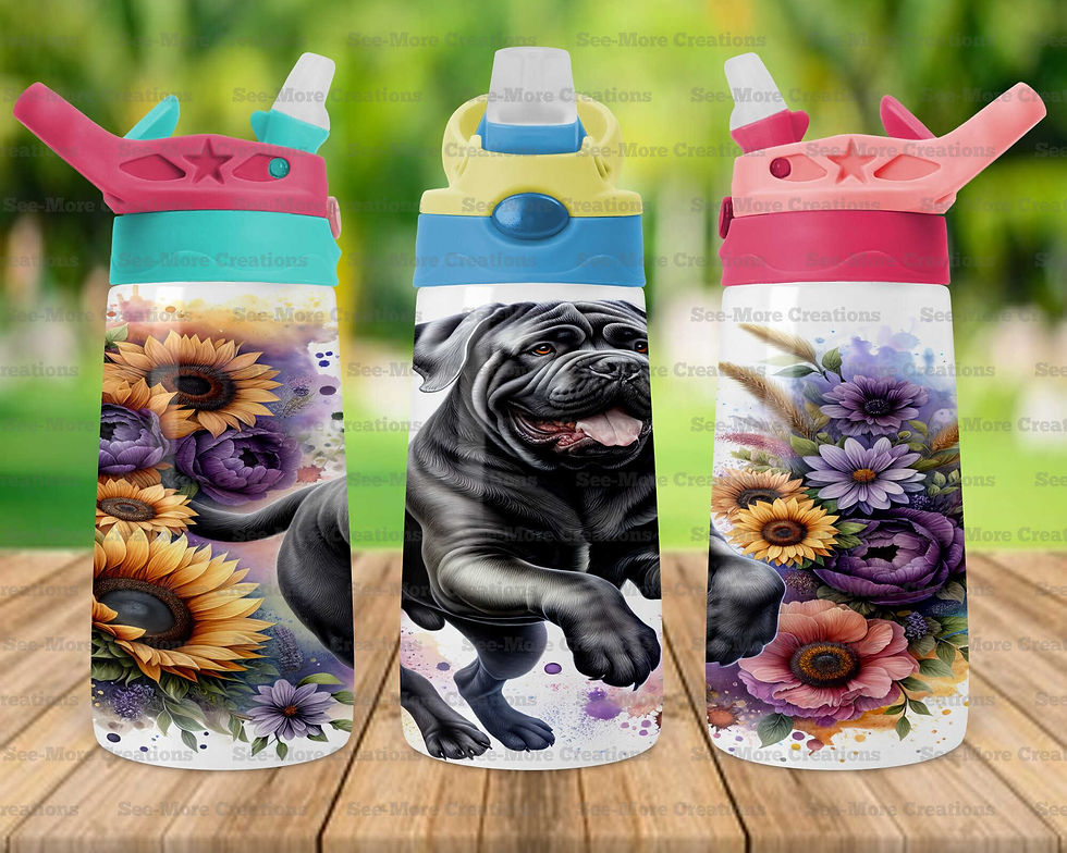 Thumbnail: Bullmastiff #2 Skinny & Kids Tumblers