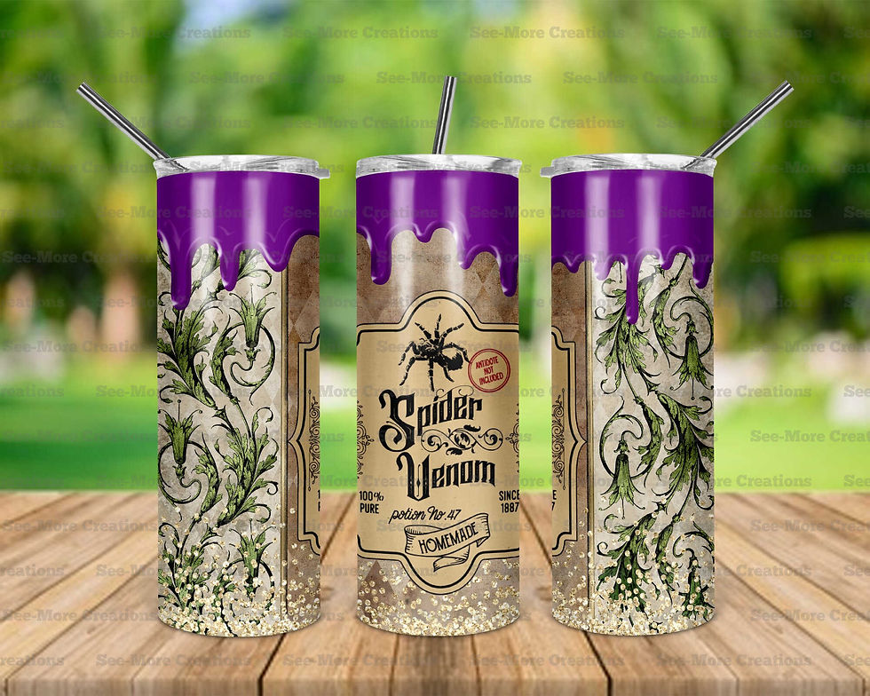 Spider Venom #1 Witch's Brew Skinny Tumbler