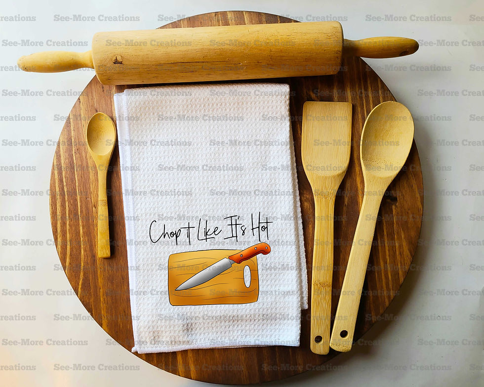 Thumbnail: Chop It Like It's Hot #1 Kitchen Towel