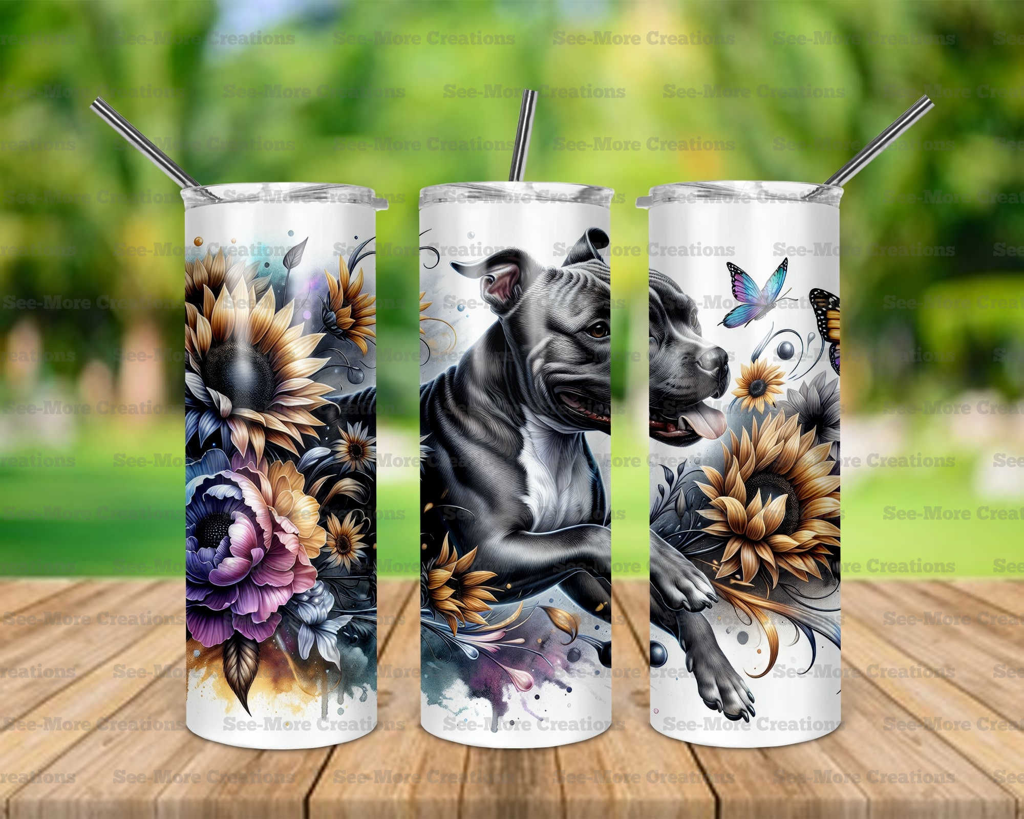 American Staffordshire Terrier #2 Skinny & Kids Tumblers