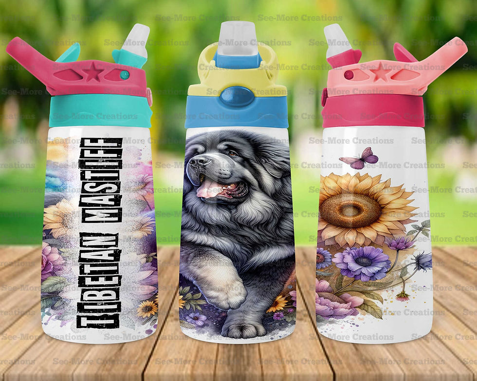 Thumbnail: Tibetan Mastiff #1 Skinny & Kids Tumblers