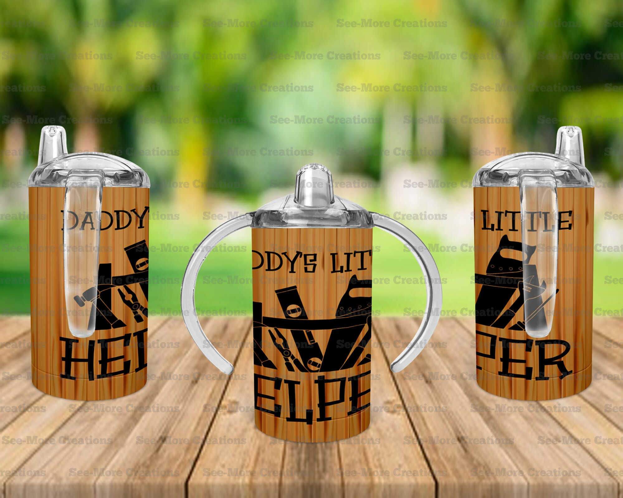 Daddy's Little Helper #1 Tools Sippy & Kids Tumblers